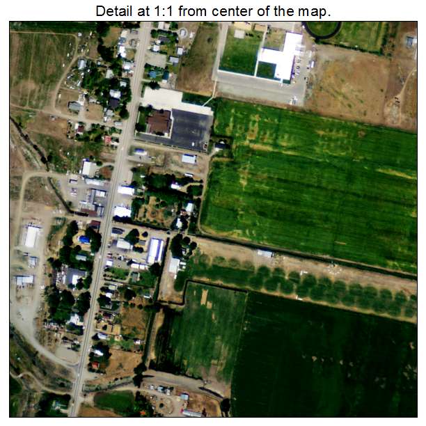 Carey, Idaho aerial imagery detail