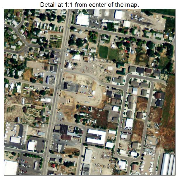 Chubbuck, Idaho aerial imagery detail