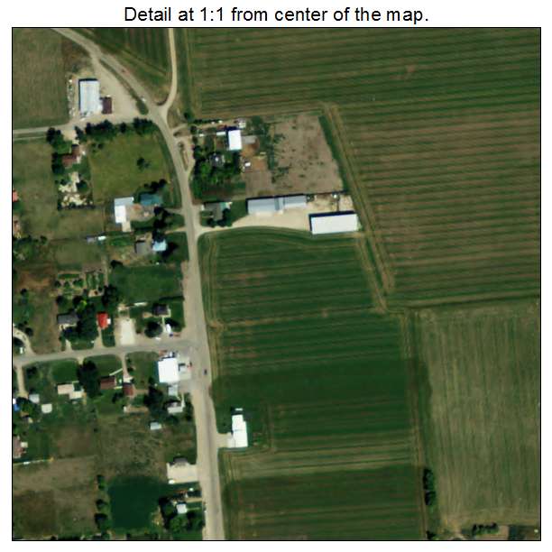 Clifton, Idaho aerial imagery detail