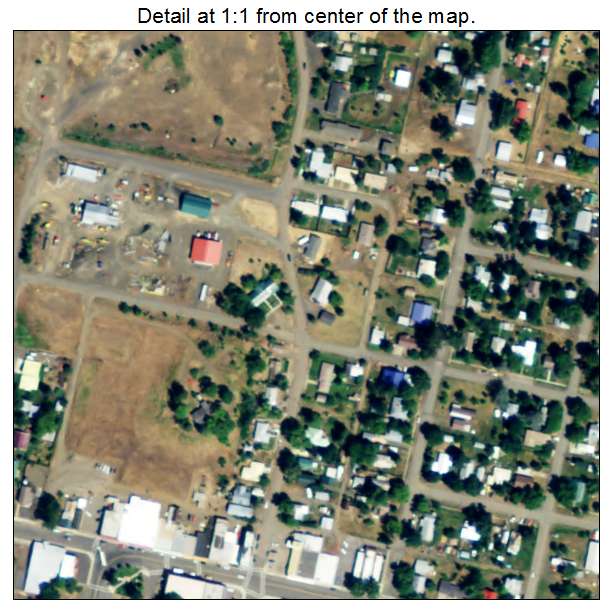 Council, Idaho aerial imagery detail