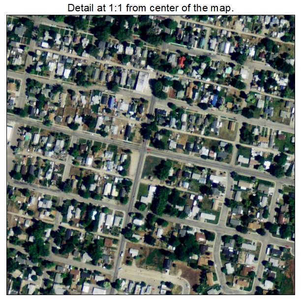 Emmett, Idaho aerial imagery detail
