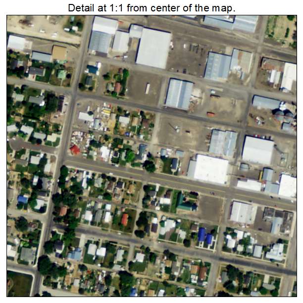 Filer, Idaho aerial imagery detail