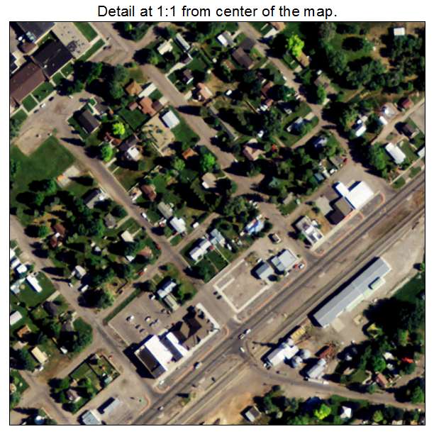 Firth, Idaho aerial imagery detail