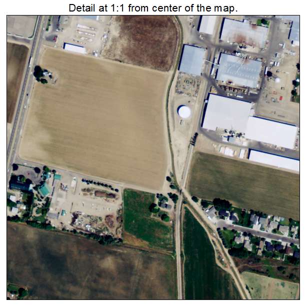 Fruitland, Idaho aerial imagery detail