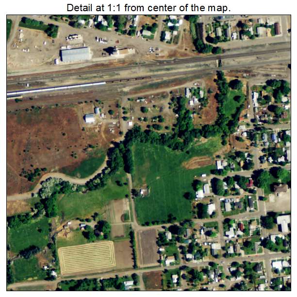 Glenns Ferry, Idaho aerial imagery detail