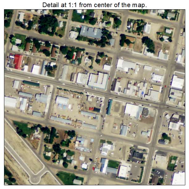 Homedale, Idaho aerial imagery detail