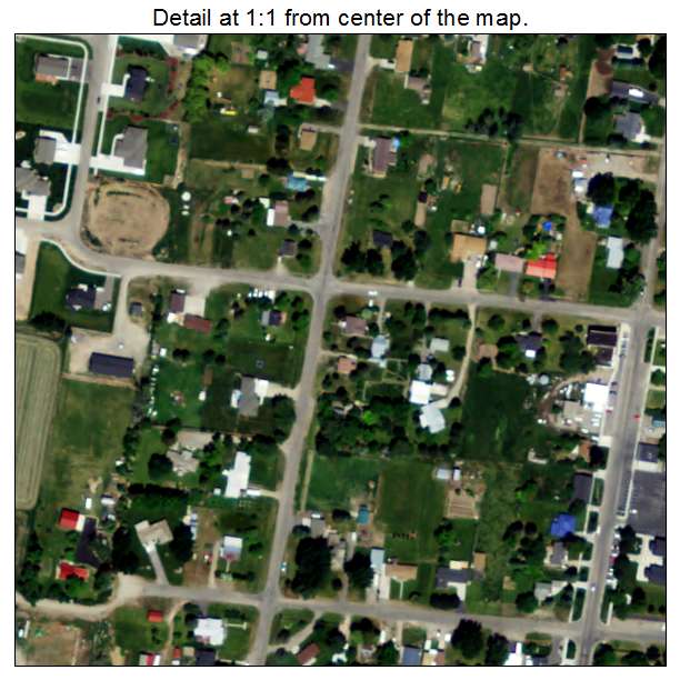 Iona, Idaho aerial imagery detail