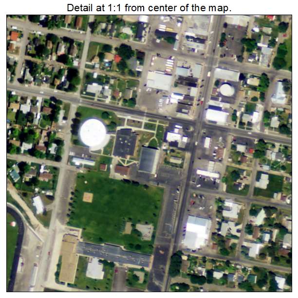 Kimberly, Idaho aerial imagery detail