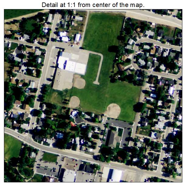 Kuna, Idaho aerial imagery detail