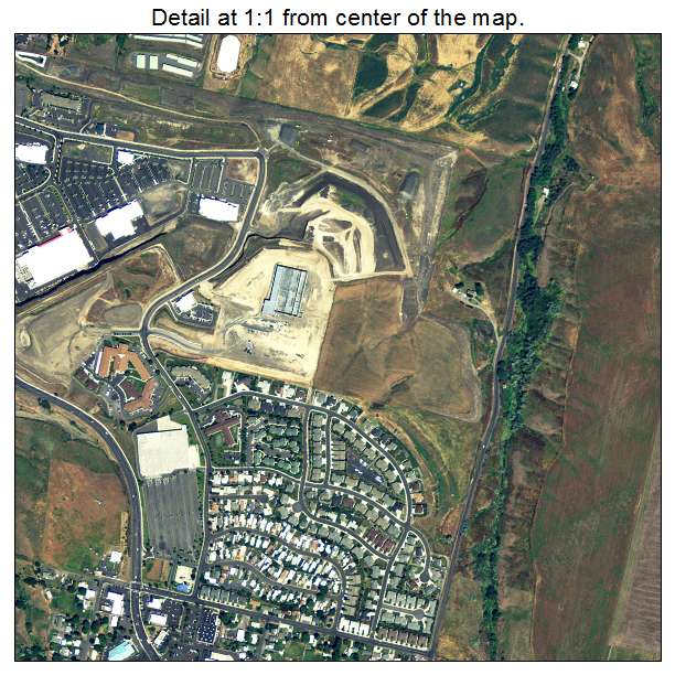 Lewiston, Idaho aerial imagery detail