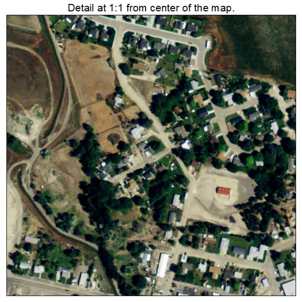 Aerial Photography Map of Marsing, ID Idaho