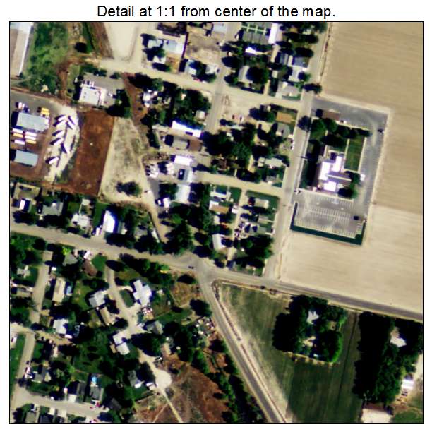 Melba, Idaho aerial imagery detail
