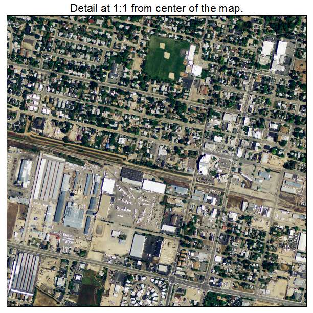 Meridian, Idaho aerial imagery detail