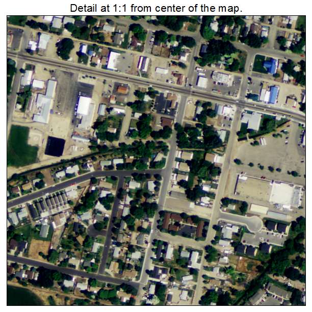 Middleton, Idaho aerial imagery detail