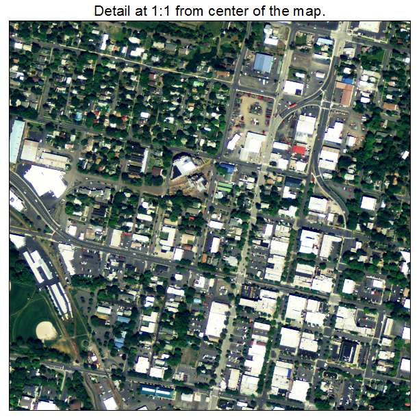 Moscow, Idaho aerial imagery detail