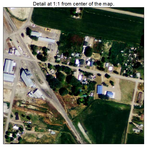 Murtaugh, Idaho aerial imagery detail