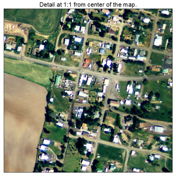Onaway, Idaho aerial imagery detail