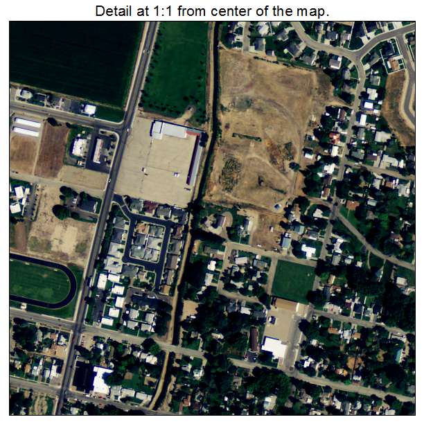 Payette, Idaho aerial imagery detail