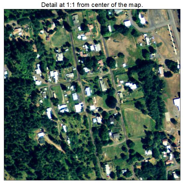 Peck, Idaho aerial imagery detail
