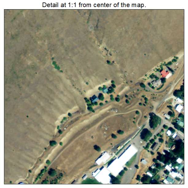 Riggins, Idaho aerial imagery detail