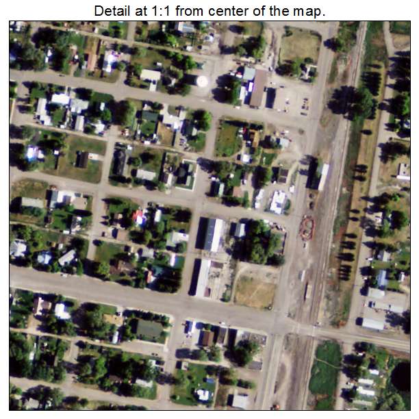 Roberts, Idaho aerial imagery detail