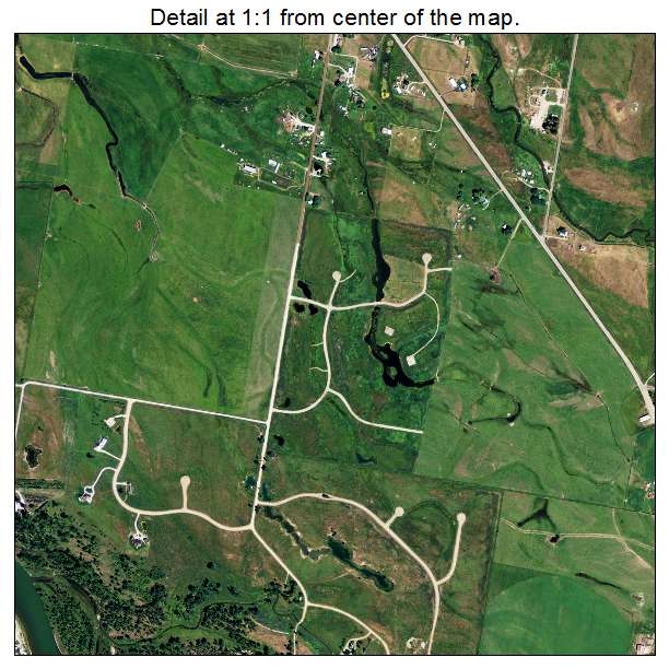 Swan Valley, Idaho aerial imagery detail