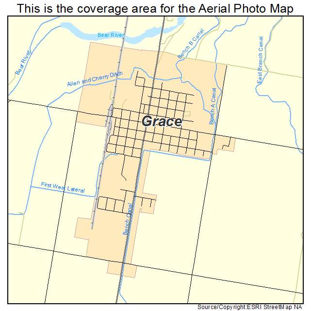 Grace, ID location map 