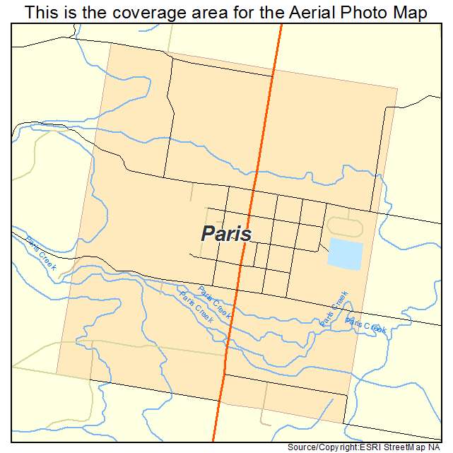 Paris, ID location map 