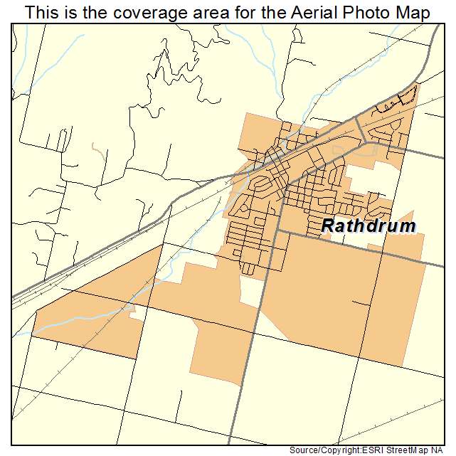 Rathdrum, ID location map 