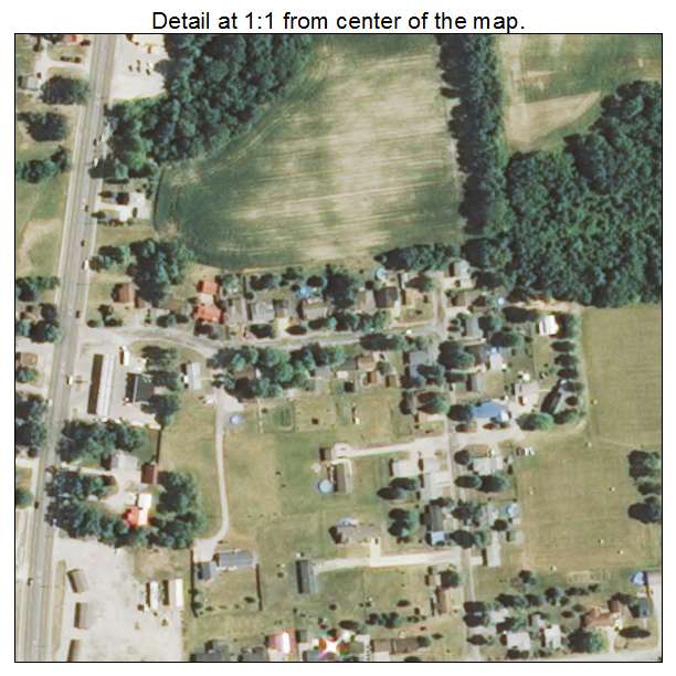 Belgium, Illinois aerial imagery detail