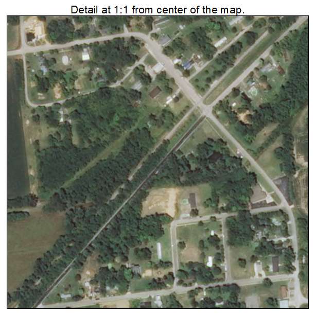 Belknap, Illinois aerial imagery detail