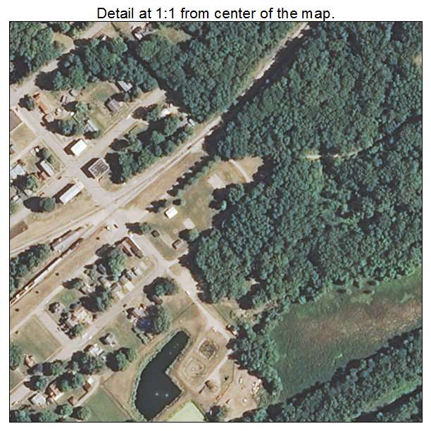Bureau Junction, Illinois aerial imagery detail
