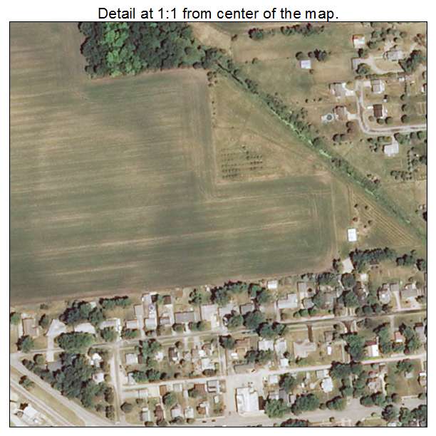 Carlock, Illinois aerial imagery detail