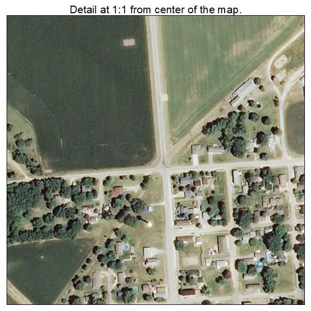 Cedar Point, Illinois aerial imagery detail