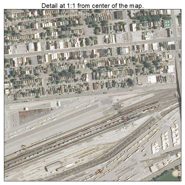 Cicero, Illinois aerial imagery detail