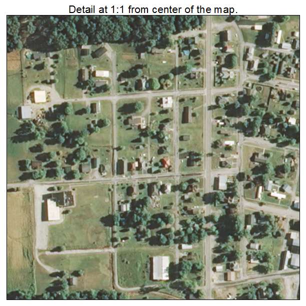 Cypress, Illinois aerial imagery detail