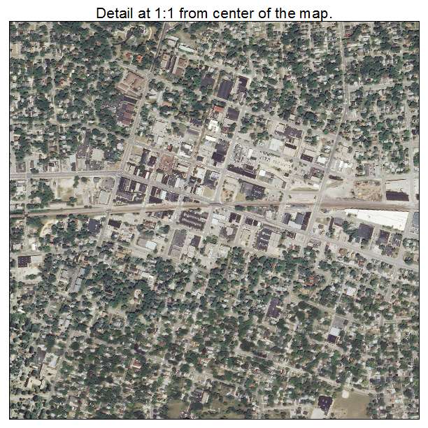 DeKalb, Illinois aerial imagery detail