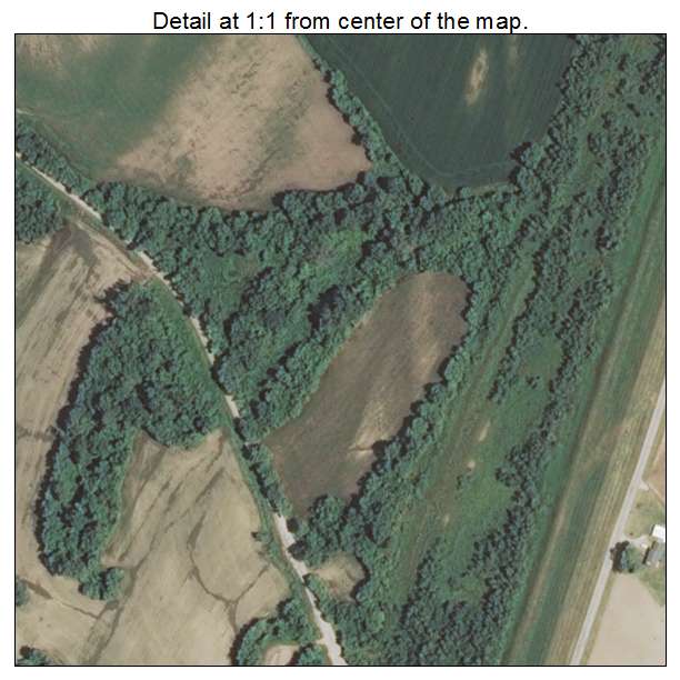 East Carondelet, Illinois aerial imagery detail