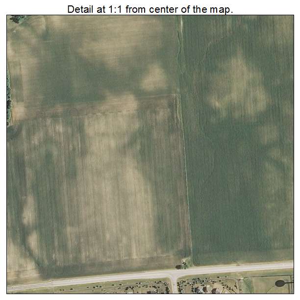 Elburn, Illinois aerial imagery detail