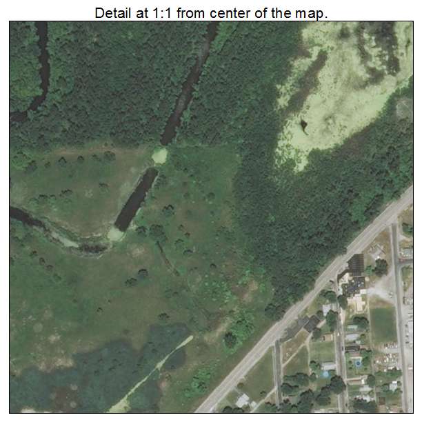 Fairmont City, Illinois aerial imagery detail