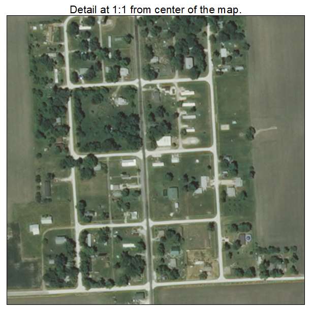 Fidelity, Illinois aerial imagery detail