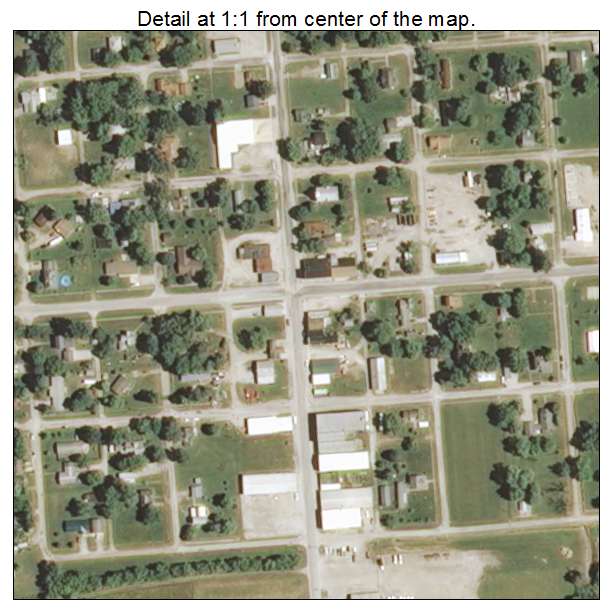 Fillmore, Illinois aerial imagery detail