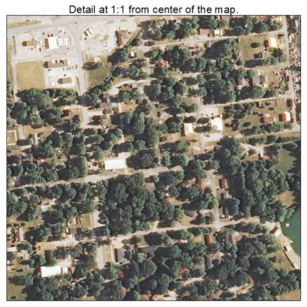Forrest, Illinois aerial imagery detail