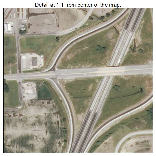 Hamel, Illinois aerial imagery detail