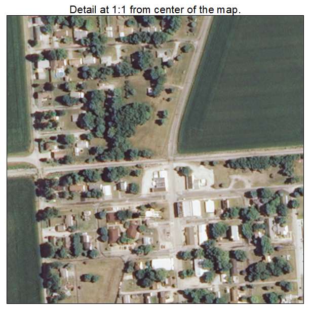 Hammond, Illinois aerial imagery detail
