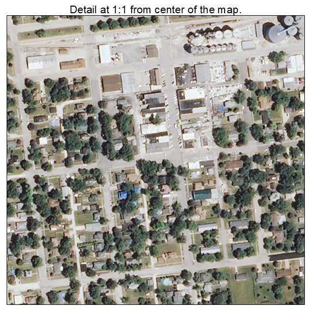 Herscher, Illinois aerial imagery detail