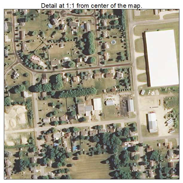 Hillcrest, Illinois aerial imagery detail