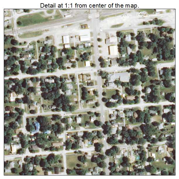 Homer, Illinois aerial imagery detail