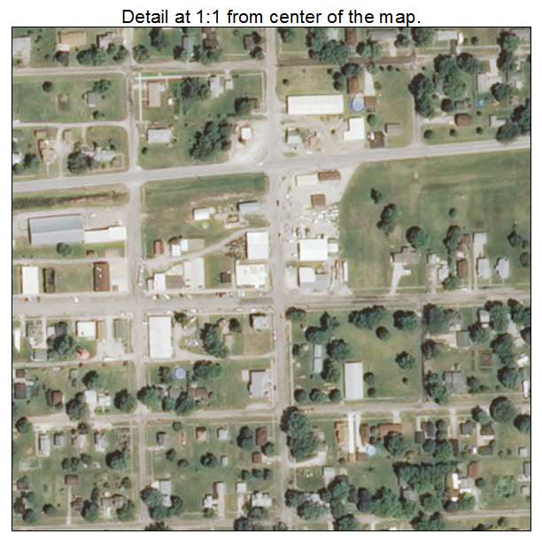 Joy, Illinois aerial imagery detail