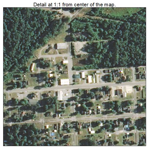 Karnak, Illinois aerial imagery detail